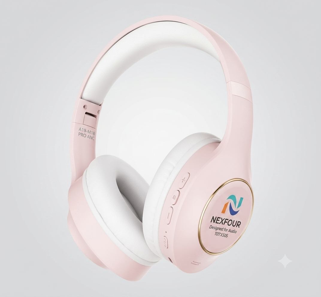NEXFOUR VibeElite A19-M18 PRO ANC Noise Cancelling Headphones